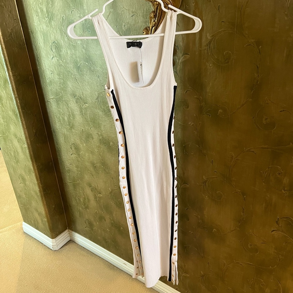 White Midi Dress Hera (from Hottie) NWT